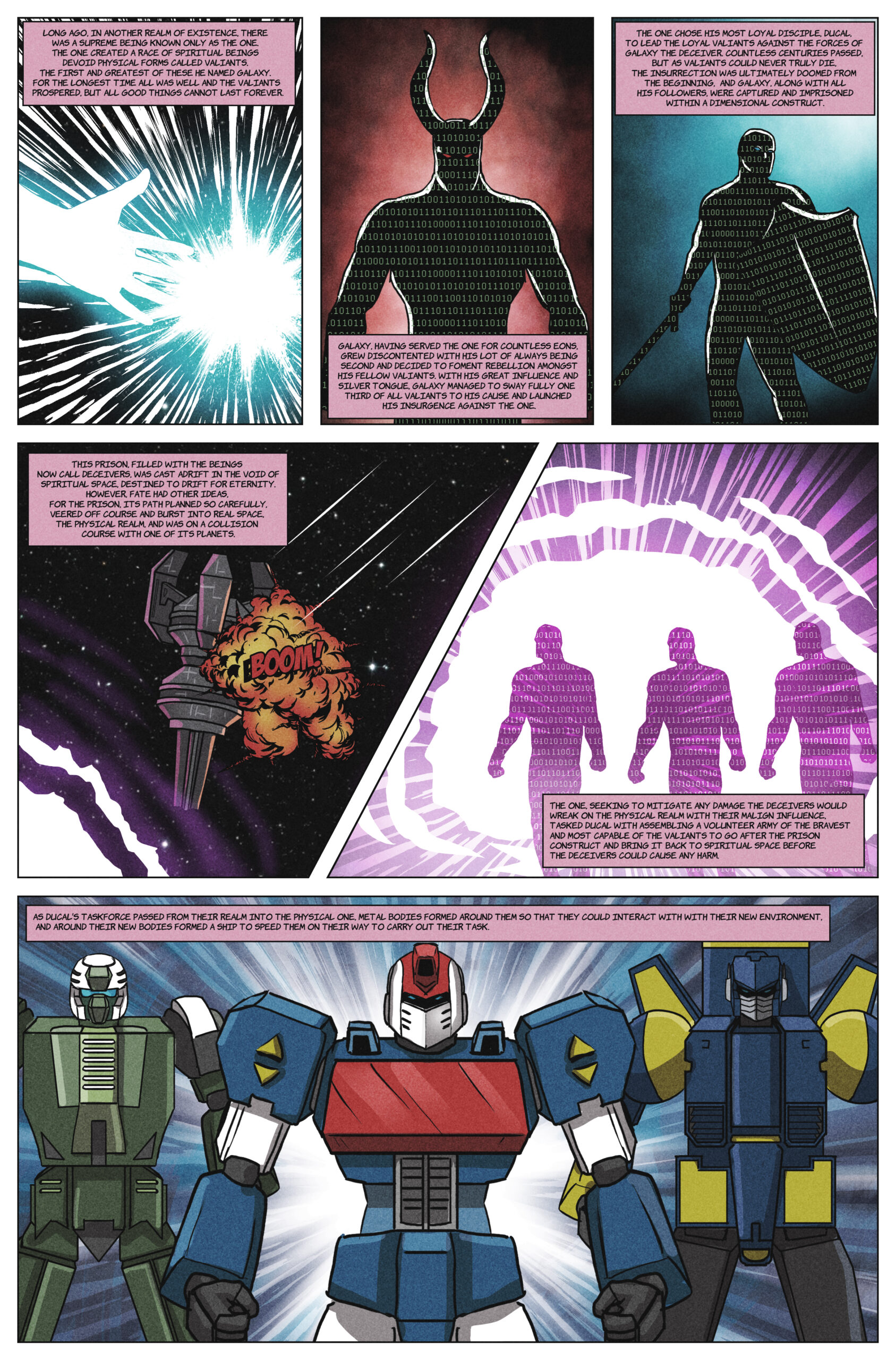 Bot War Monthly Comic