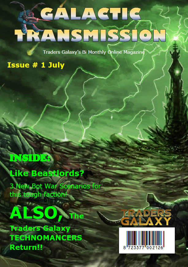 Digital Magazine Galactic Transmission Issue #1 Available Now!