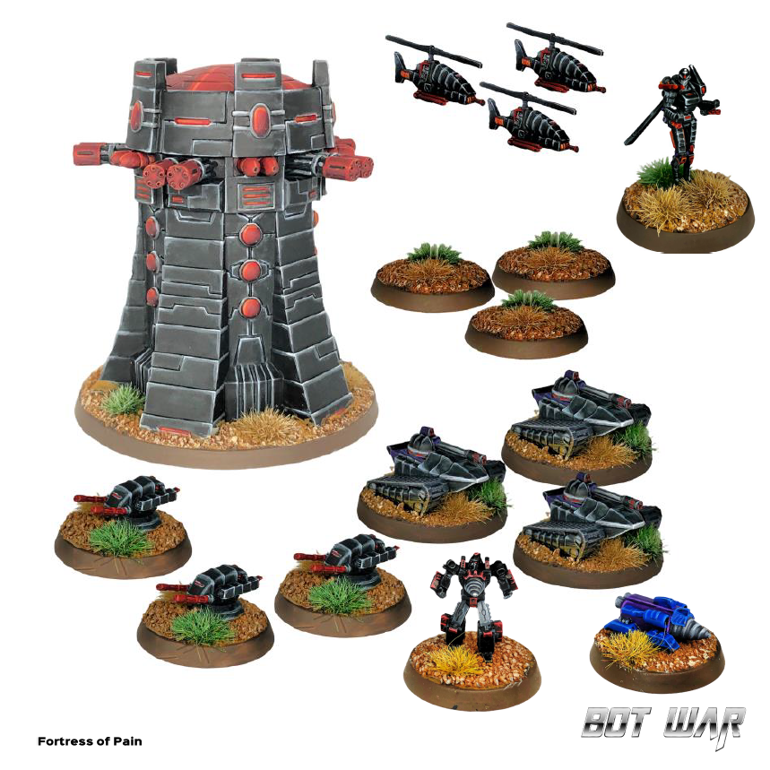 Fortress of Pain - Coils Booster Box - With bonus miniatures!
