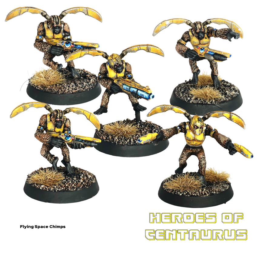 Tamarin Space Chimps Flying Troops