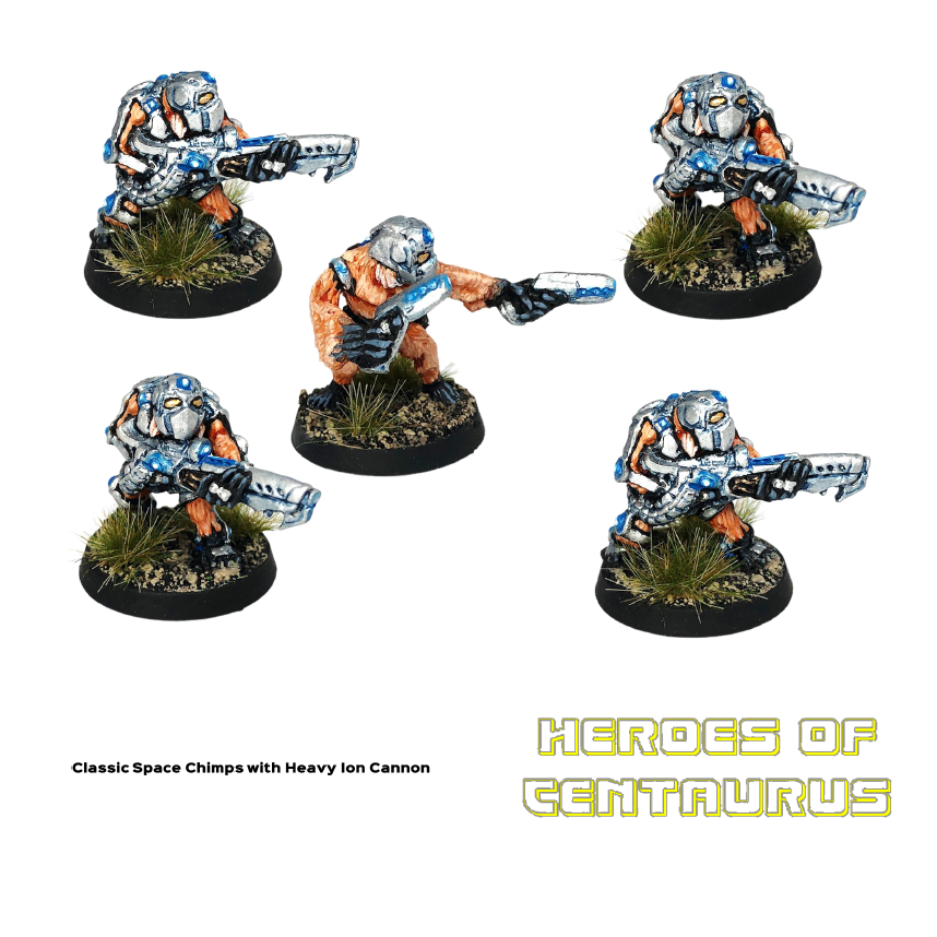 Classic Space Chimp Heavy Ion Cannons