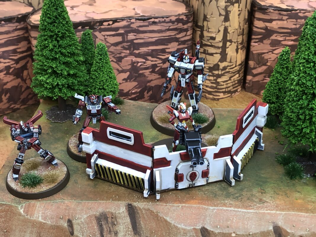 Battlefield Defence Wall!