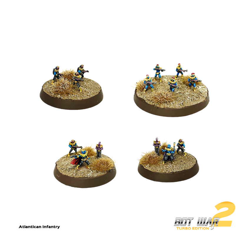 Atlantican Infantry (Metal)