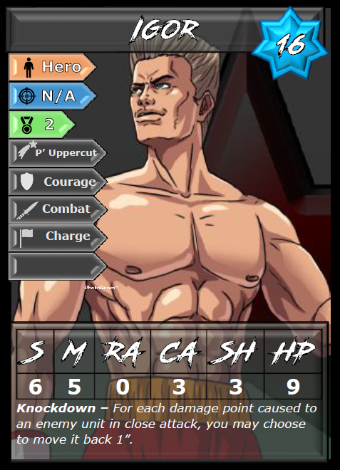 New Hero for Beat Em Up – Igor Dragon!