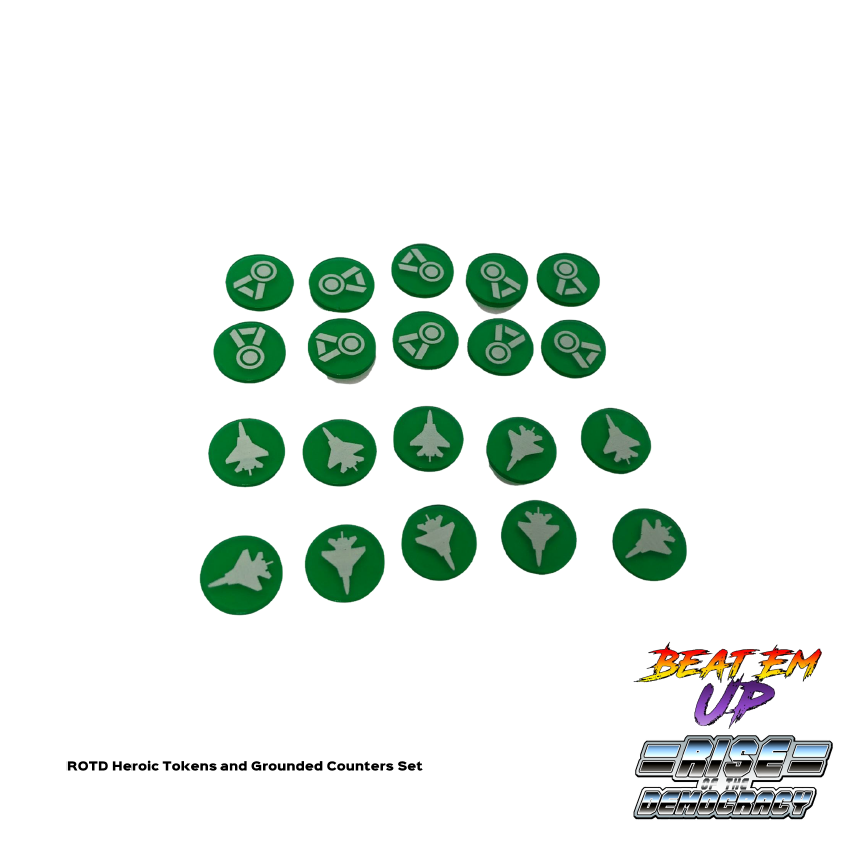 ROTD Heroic Tokens and Grounded Counters