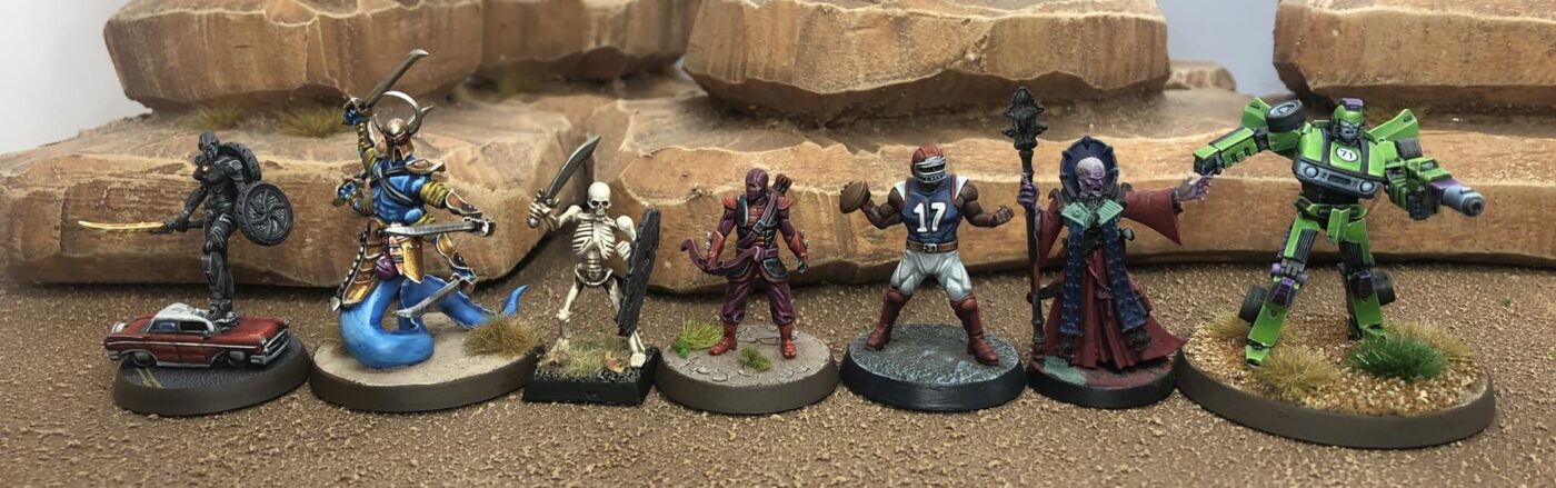 Traders Galaxy 30mm Miniatures Scale