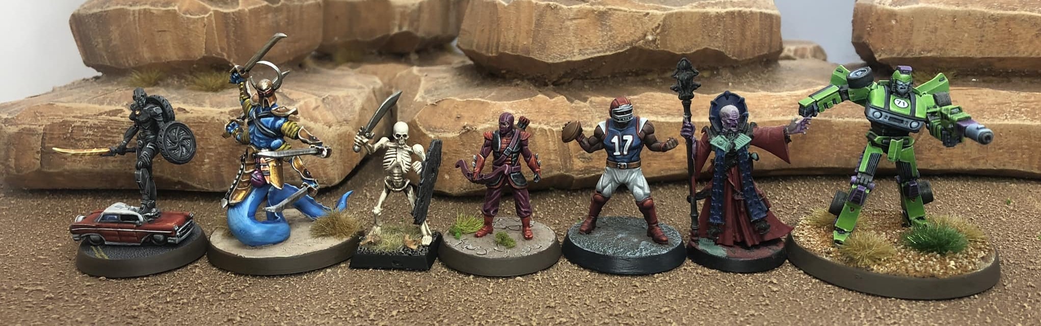 Traders Galaxy 30mm Miniatures Scale
