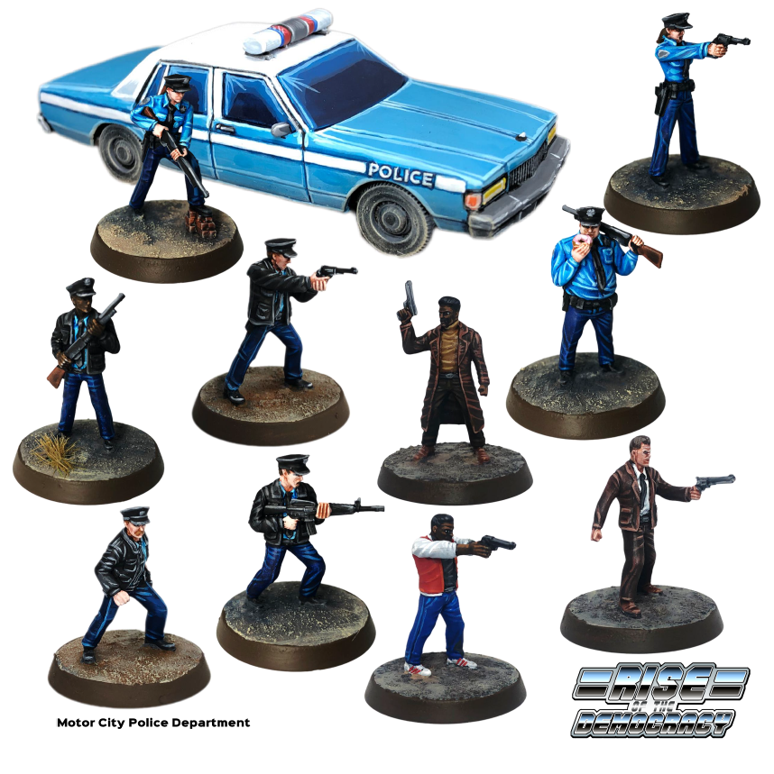 Motor City Police Department (Digital Stat Cards Included)
