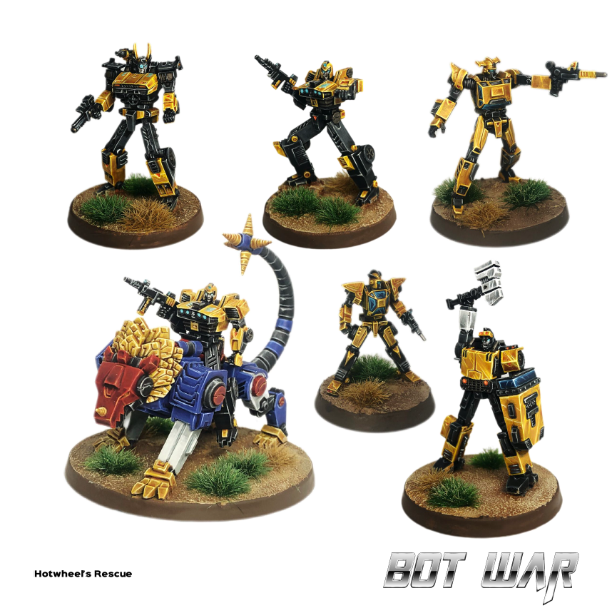 Hotwheel's Rescue - Golden Lions Booster
