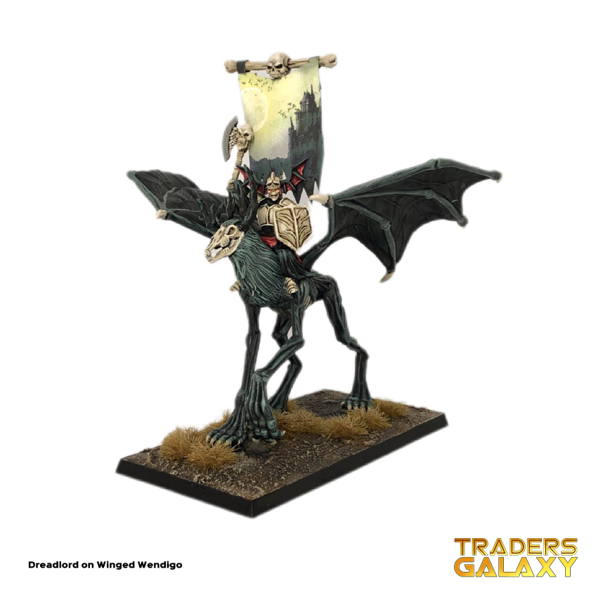 Undead Wightlord on Winged Nightmare