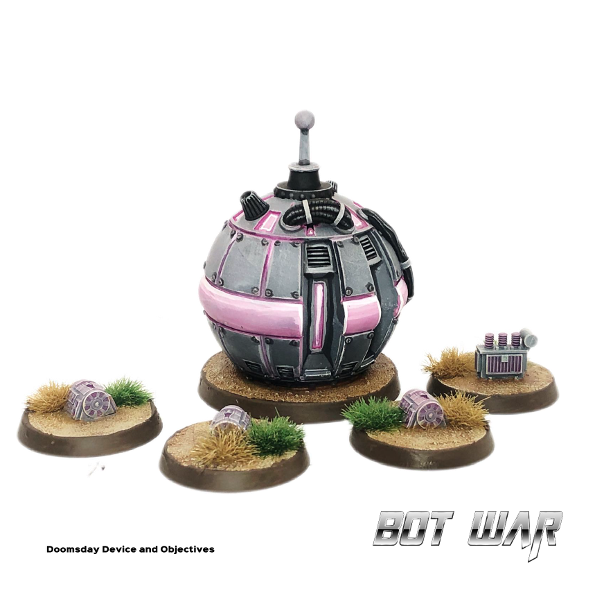 Bot War Doomsday Device and Objectives