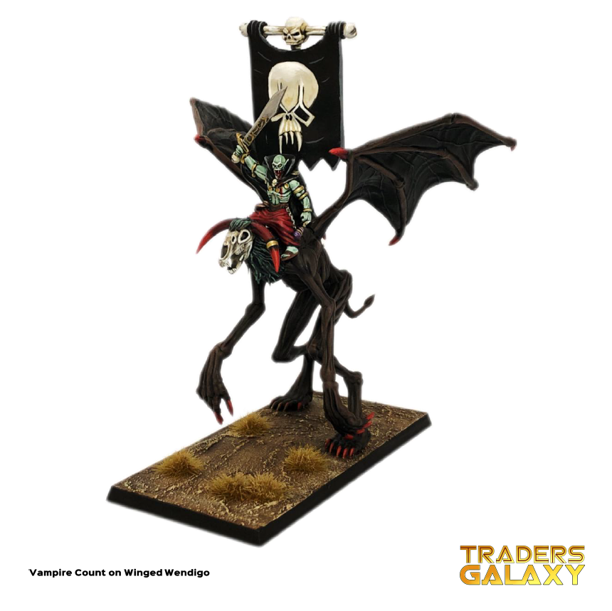 Nosferen on Cadaver (Vampire on Winged Wendigo)