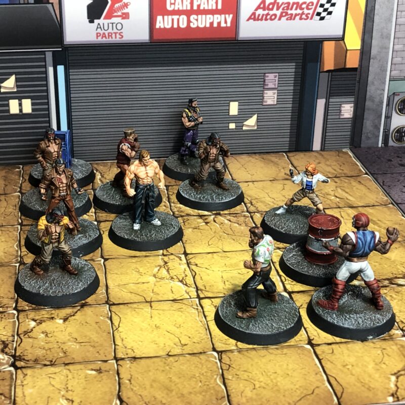 Painted miniatures