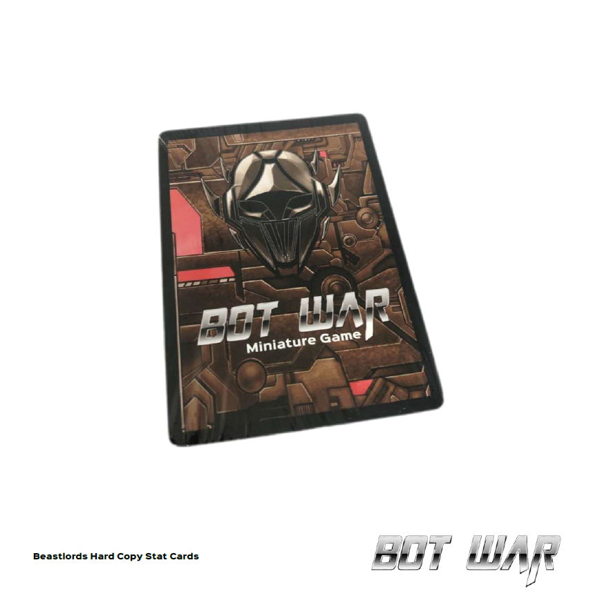 Beastlords Hard Copy Stat Card Pack