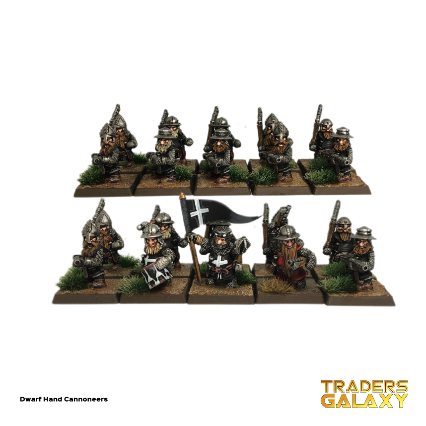 Dwarf Hand Cannoneers Regiment