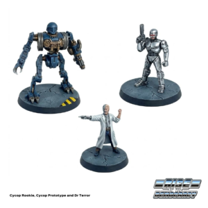 Cycop Rookie, Dr Terror and Cycop Karn