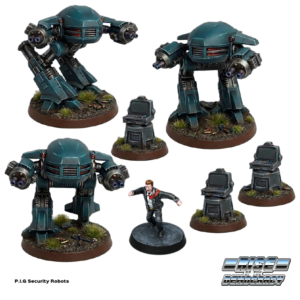 P.I.G Security Robots and Objectives