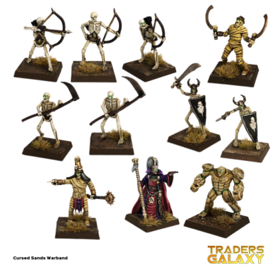 Cursed Desert Warband – Includes Blackhollow ROTD Digital Stat Cards