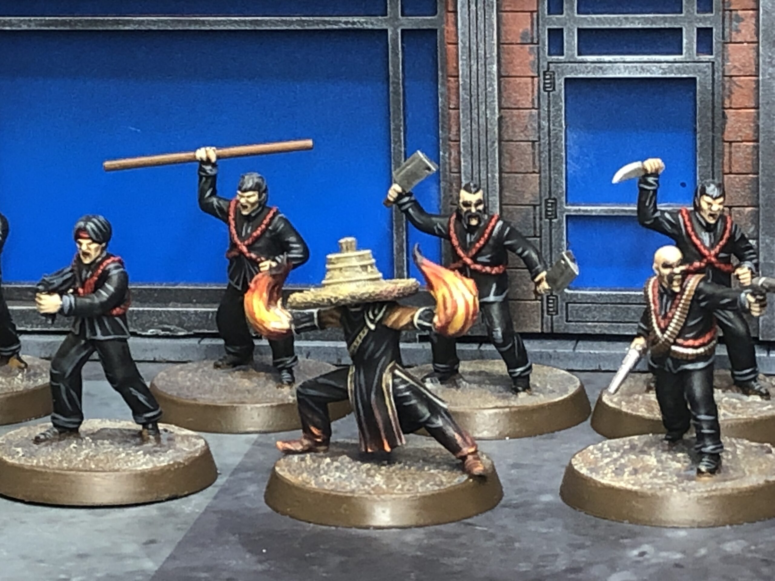 Wang Tong Criminal Syndicate miniatures
